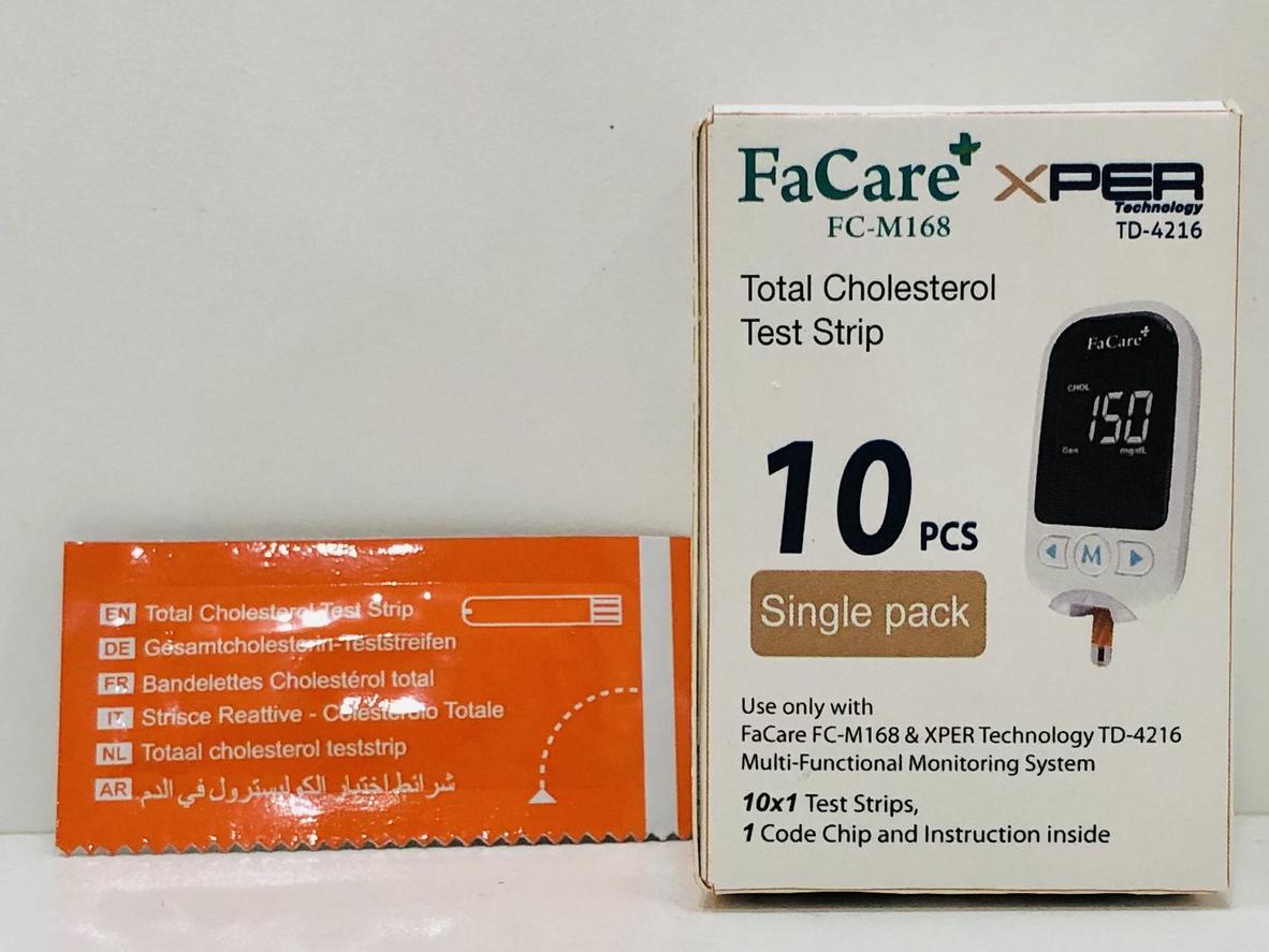Que thử cholesterol TD-4216 dùng riêng cho FaCare FC-M168.