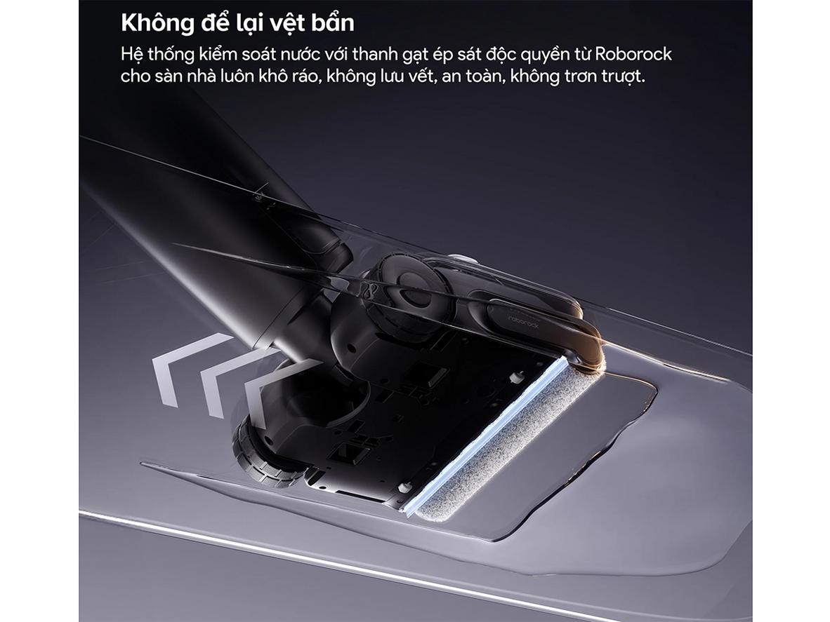 Roborock F25 ACE Pro xử lý vết bẩn sâu bằng công nghệ phun bọt và lực hút 25.000Pa.