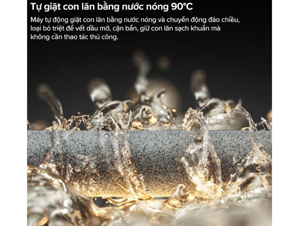 DirTect giúp máy tự điều chỉnh công suất theo mức độ bẩn.