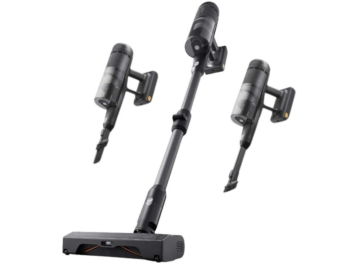 Đầu hút gập 90° giúp Roborock H60 Ultra tiếp cận gầm thấp thuận tiện hơn.