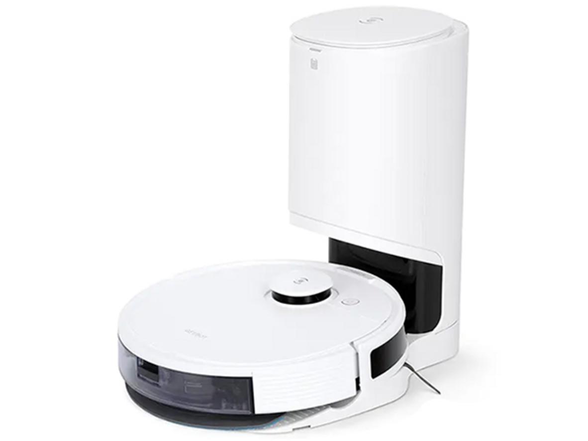 Robot hút bụi lau nhà Ecovacs Deebot N8 Pro Plus với trạm tự đổ rác 2.5 lít, phù hợp nhà bận rộn.
