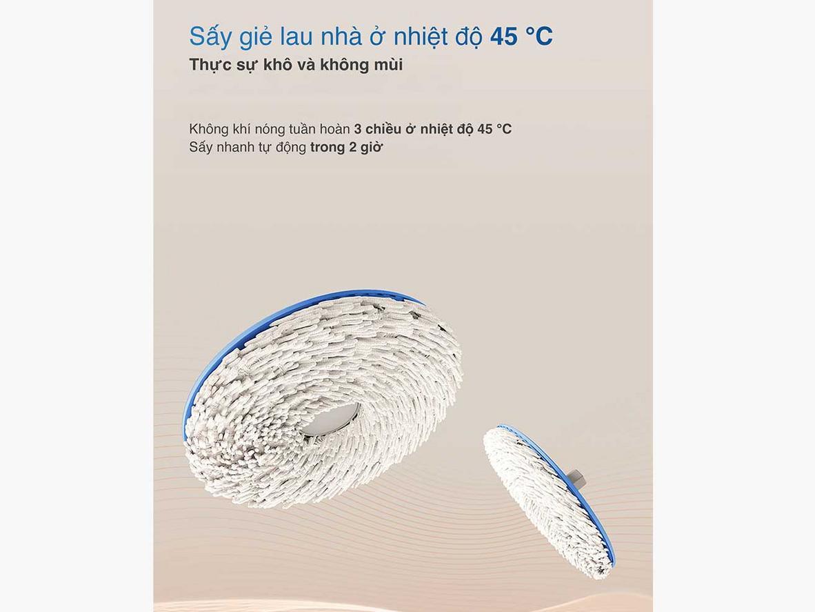 Robot hút bụi lau nhà Ecovacs Deebot T30C 2026 với trạm OMNI tự động hóa cao.