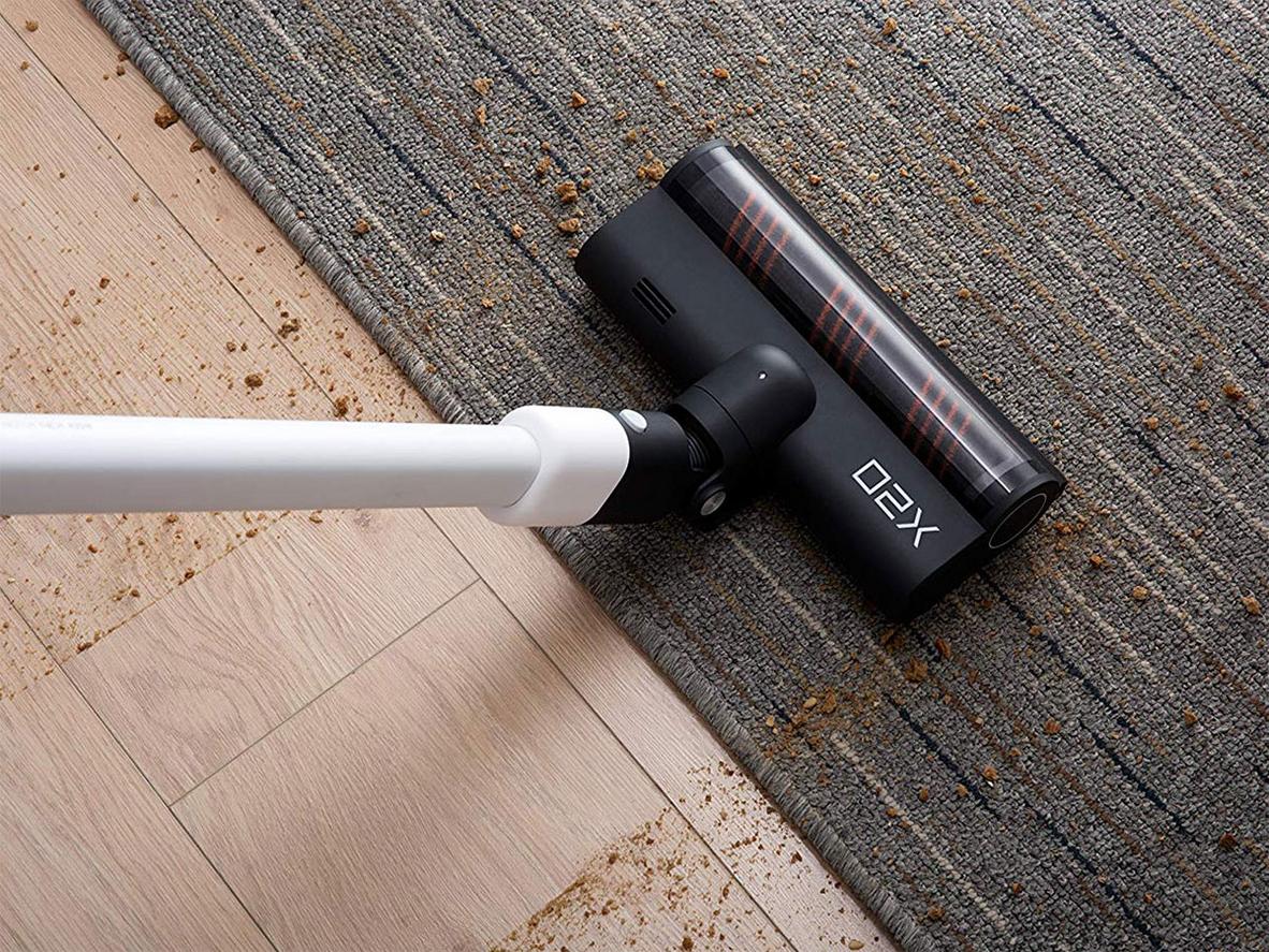 Lực hút 25.000Pa giúp Xiaomi Roidmi X20 gom bụi mịn và tóc nhanh hơn trong sinh hoạt hằng ngày.