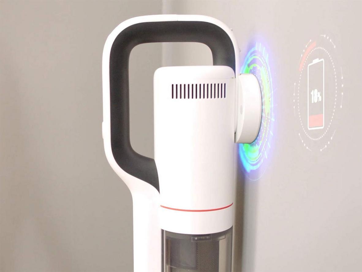 Pin 65 phút giúp Xiaomi Roidmi X20 phù hợp dọn nhiều khu vực trong nhà.