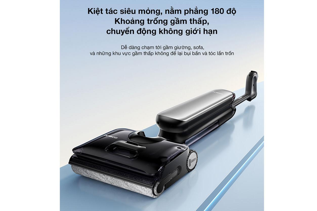 Thời lượng khoảng 50 phút phù hợp dọn dẹp hằng ngày.