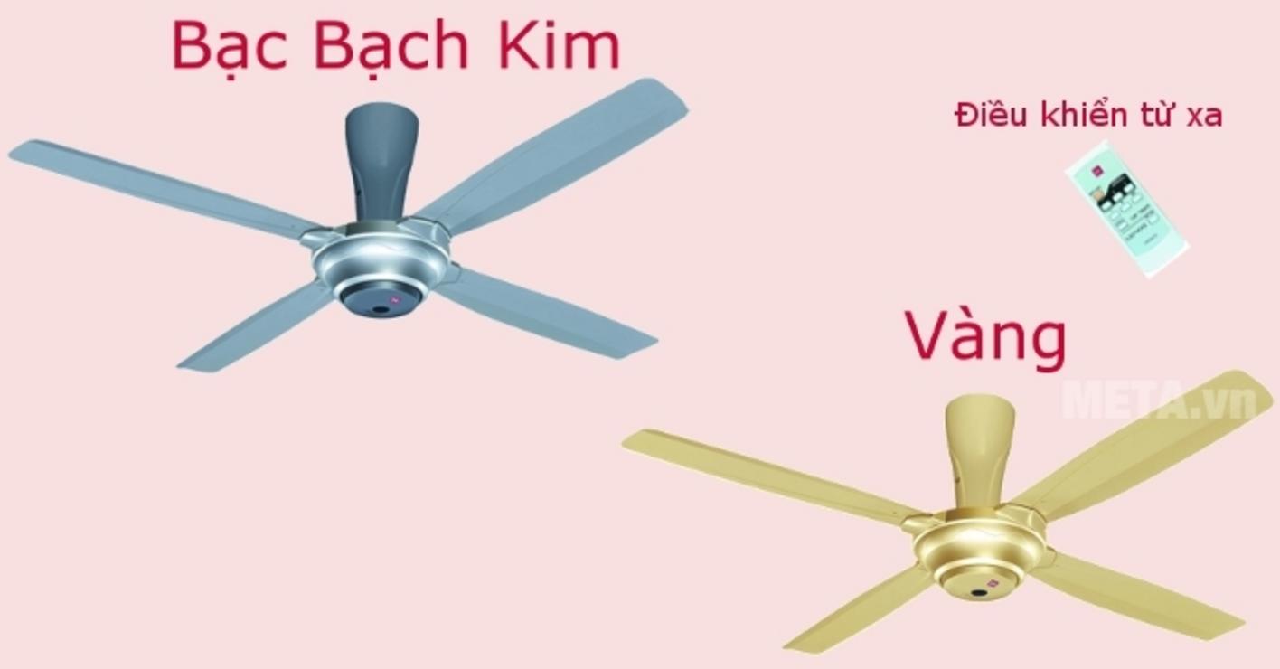 Sải cánh 140 cm cho luồng gió phủ rộng, phù hợp phòng lớn