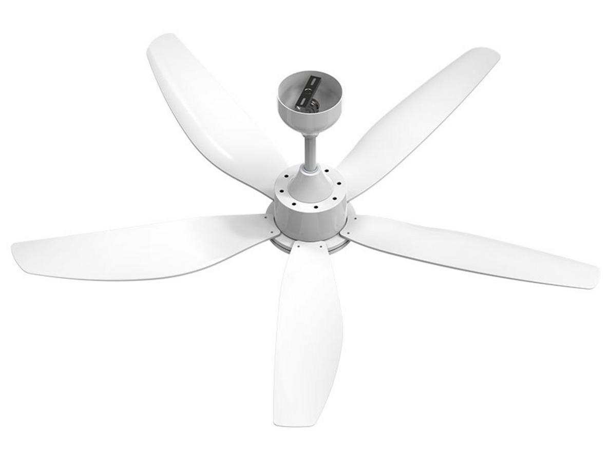 Sải cánh 142cm và lưu lượng gió 320 m³/phút giúp làm mát phủ rộng.