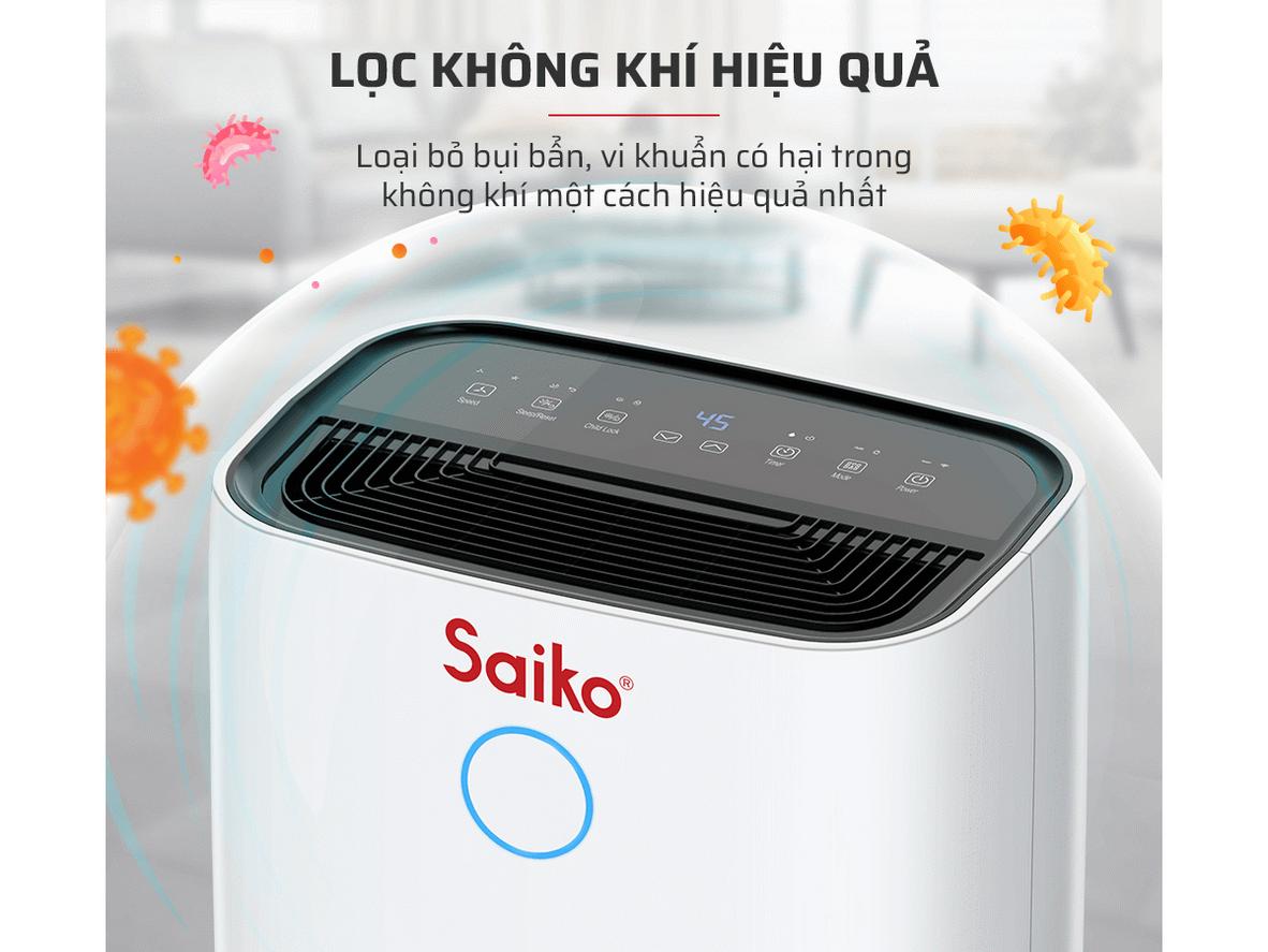 Bình nước 4 lít và hẹn giờ 12 tiếng giúp sử dụng tiện lợi.