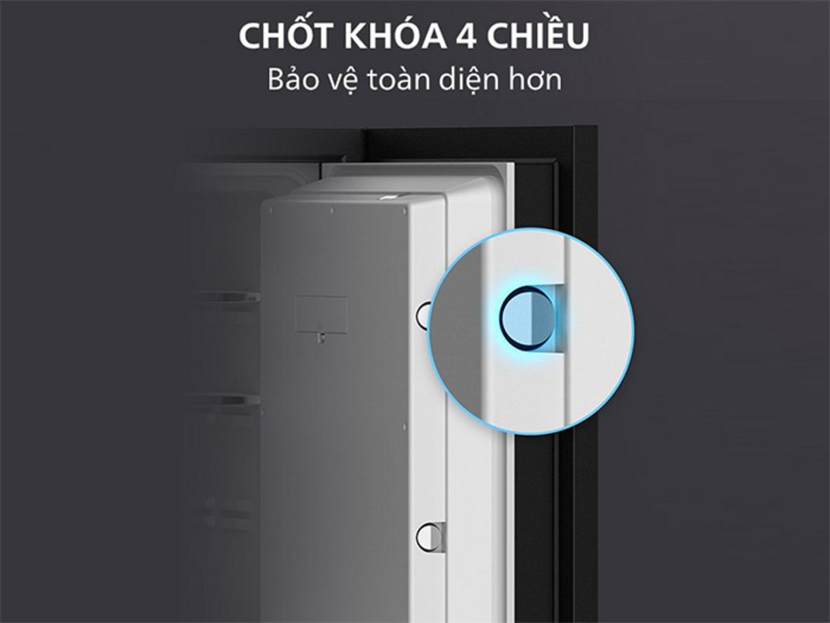 Lớp sơn tĩnh điện giúp SBX501 giữ vẻ ngoài bền đẹp.