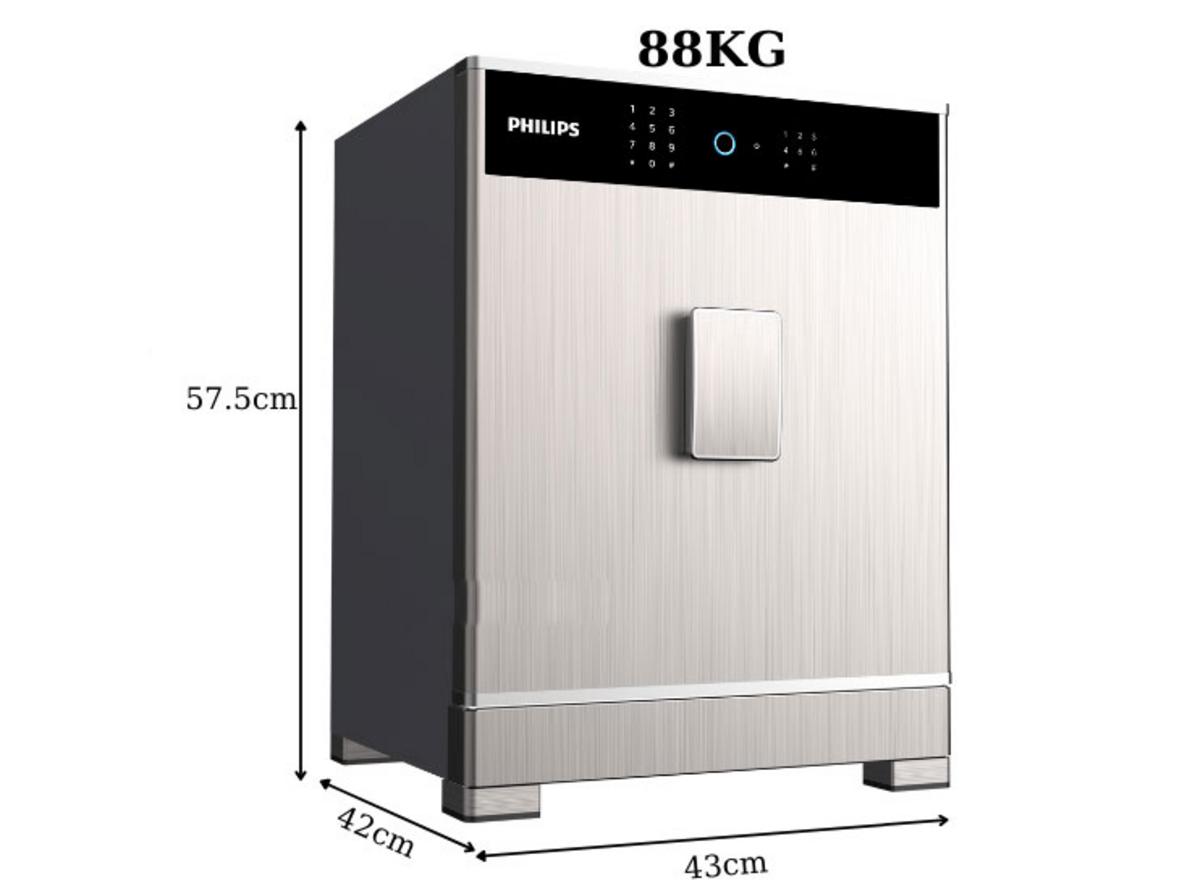 Mở két nhanh bằng vân tay sinh trắc học trên Philips SBX701.