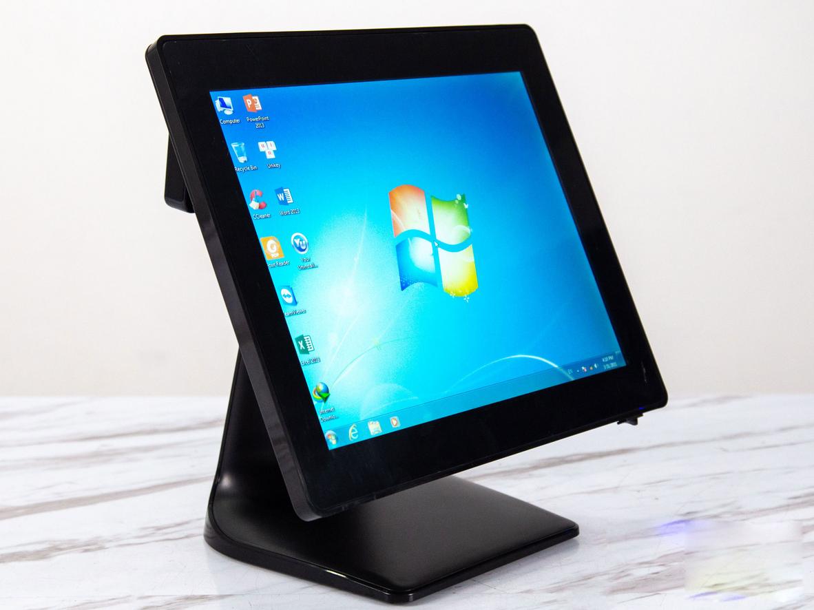 SC-110C có cổng USB, COM, LAN, VGA để kết nối ngoại vi POS.