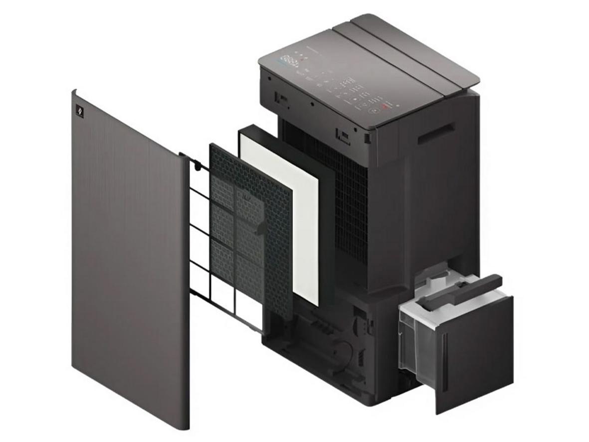 Sharp DW-T30FV-H xử lý nồm ẩm 30 lít/ngày và lọc khí cho không gian lớn 77m².