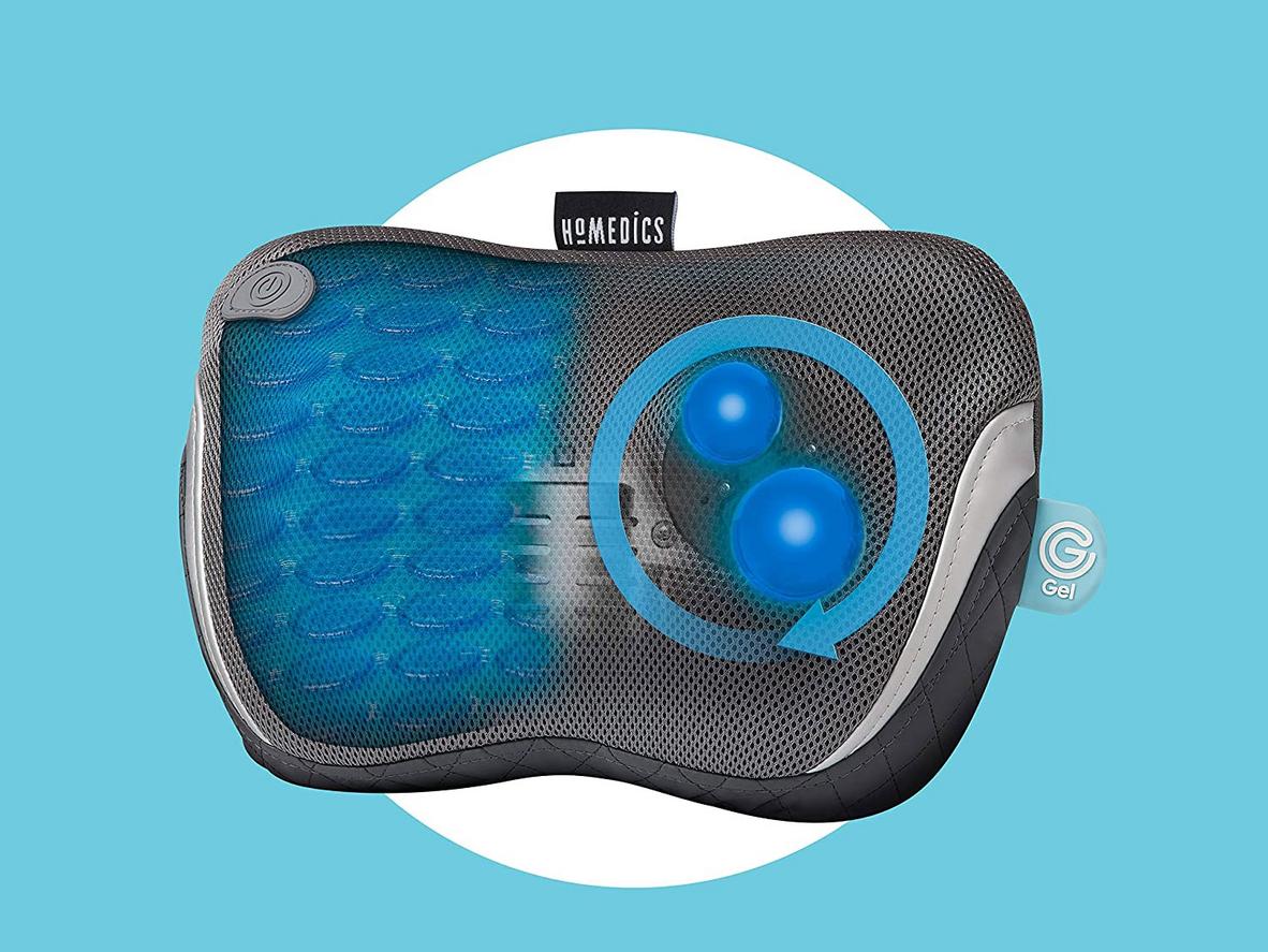 Đầu massage Gel Touch giúp trải nghiệm Shiatsu 3D êm hơn và dễ chịu hơn.