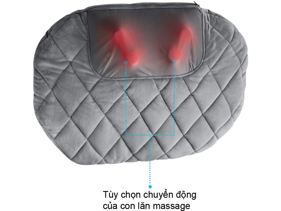 Shiatsu 3D mô phỏng thao tác nắn bóp sâu trên vùng cơ mỏi.