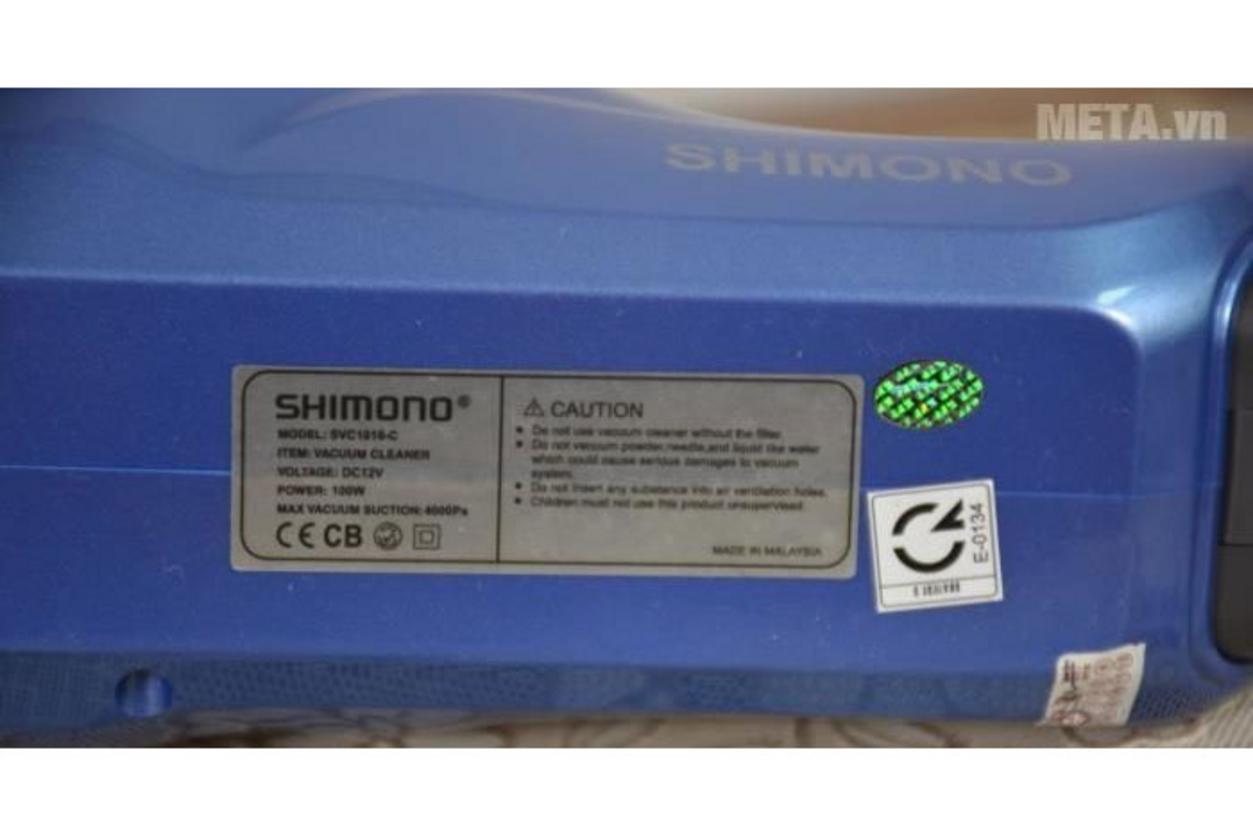 Nguồn 12V và công suất 100W giúp máy dùng ngay trên ô tô.