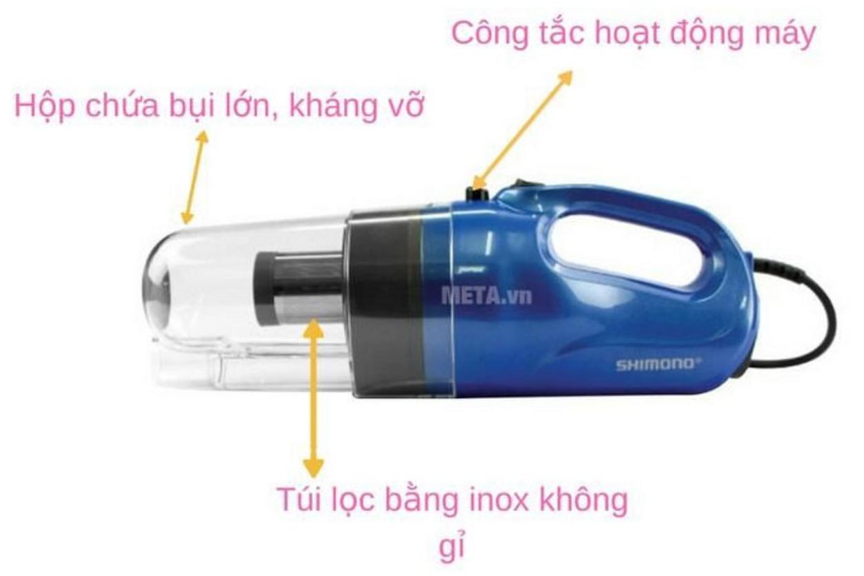Cyclone và HEPA hỗ trợ hút ổn định, dễ vệ sinh hơn.