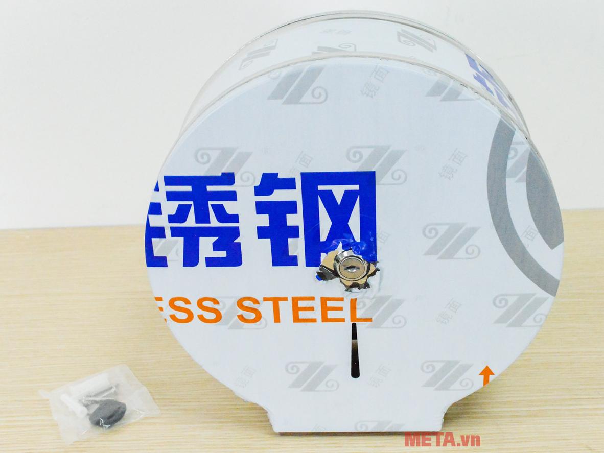 Thép không gỉ sáng bóng giúp Sokimi SM 7176 bền đẹp và dễ vệ sinh trong môi trường ẩm.