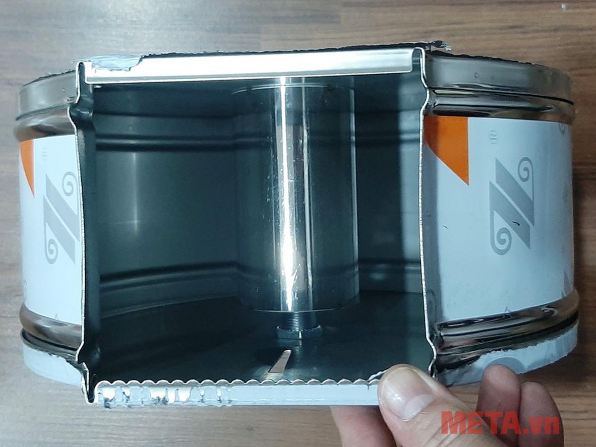 Thiết kế treo tường giúp SM 7176 gọn gàng và phù hợp không gian vệ sinh chuyên nghiệp.