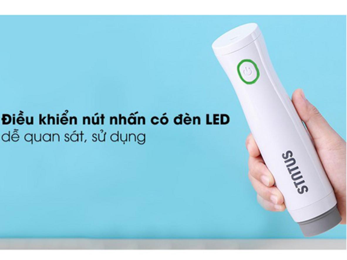 Sạc USB 2.0/Micro USB giúp Status BVP100 dễ nạp điện và dùng linh hoạt.