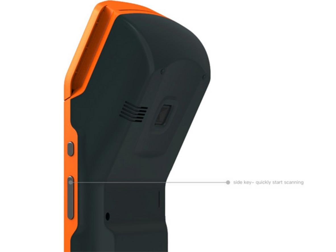 Pin 5.200 mAh giúp Sunmi V1S vận hành linh hoạt trong ca bán dài.