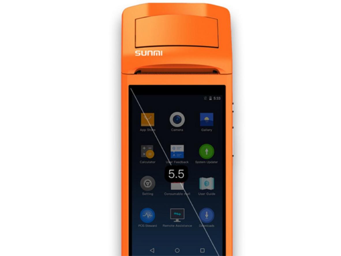 Thông số kỹ thuật chuẩn của Sunmi V1S cho nhu cầu bán hàng cơ bản.