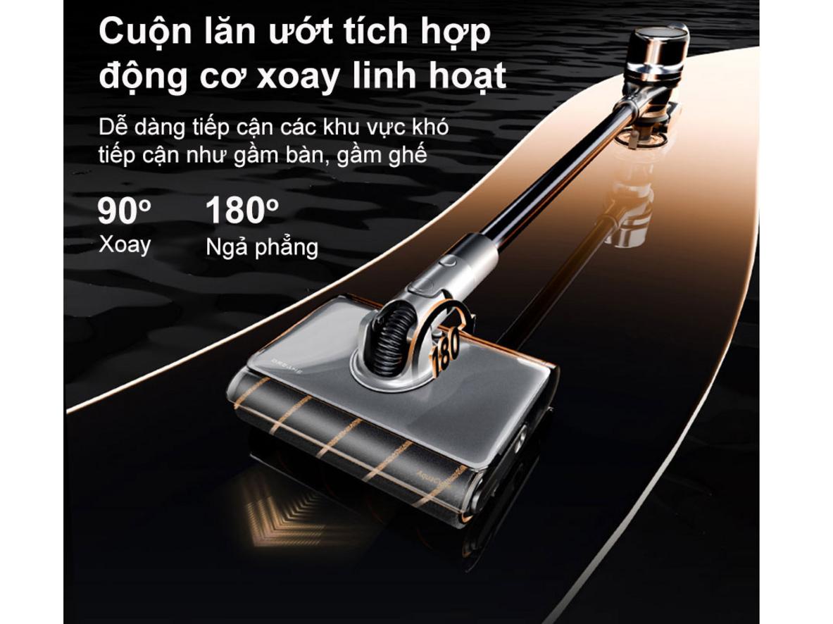Trọng lượng khoảng 1,73kg giúp thao tác dọn dẹp linh hoạt và nhẹ tay hơn.