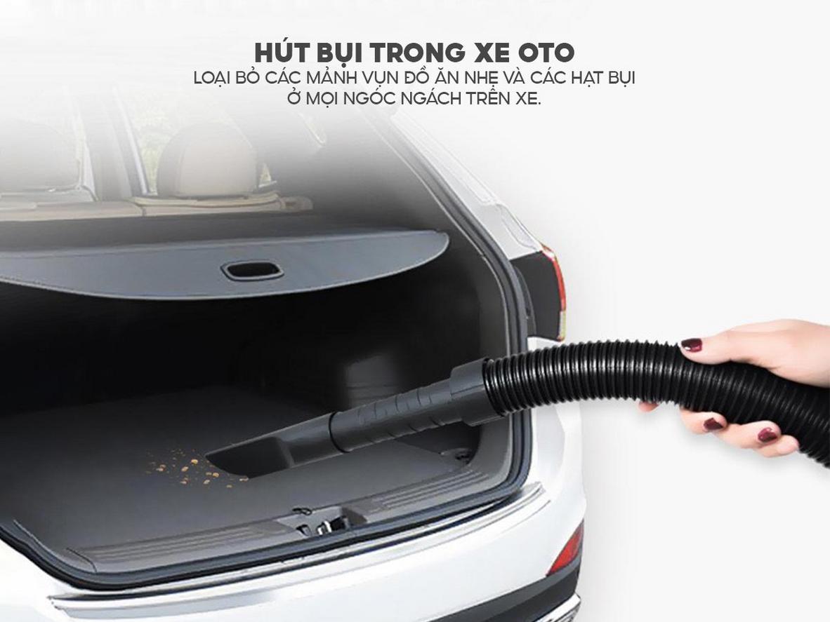 Thùng inox 20 lít giúp Fujihome VC20 làm việc lâu hơn, ít gián đoạn hơn.