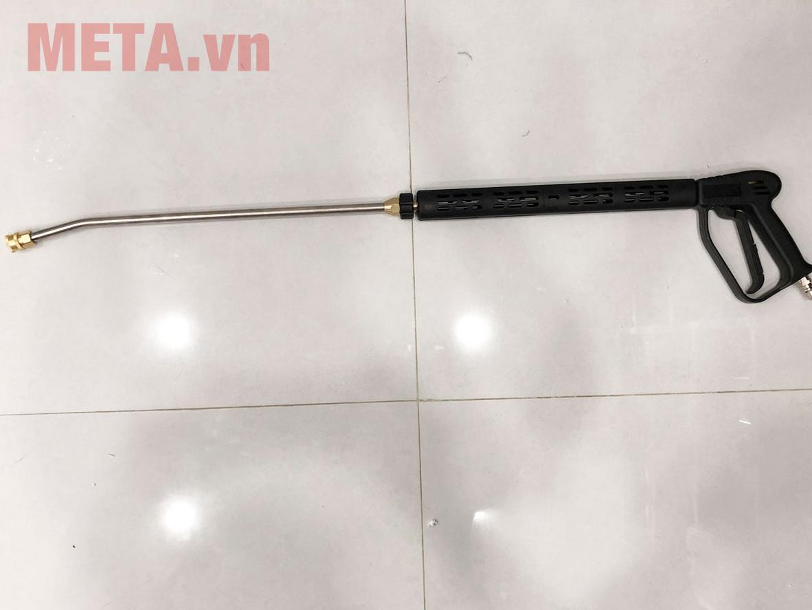 Tiger UV-2200TTS tạo áp lực phun mạnh 150 bar, phù hợp rửa xe và vệ sinh bám bẩn nặng.