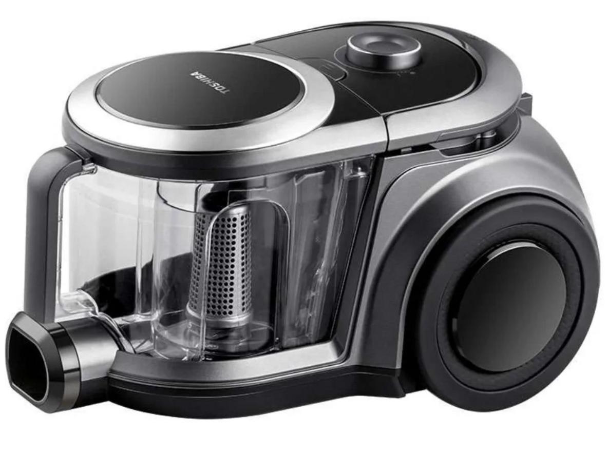 Bộ lọc HEPA và bộ đầu hút giúp làm sạch bụi mịn ở nhiều vị trí khó.
