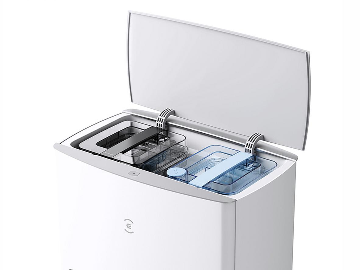 Trạm OMNI All-in-One giúp giảm tối đa thao tác thủ công khi vệ sinh nhà.