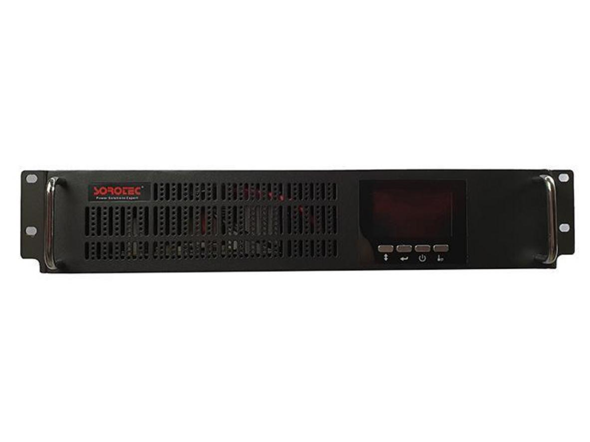 UPS Online Rack Sorotec HP9116CR 1KR-XL gọn trong tủ rack, phù hợp server và thiết bị mạng.