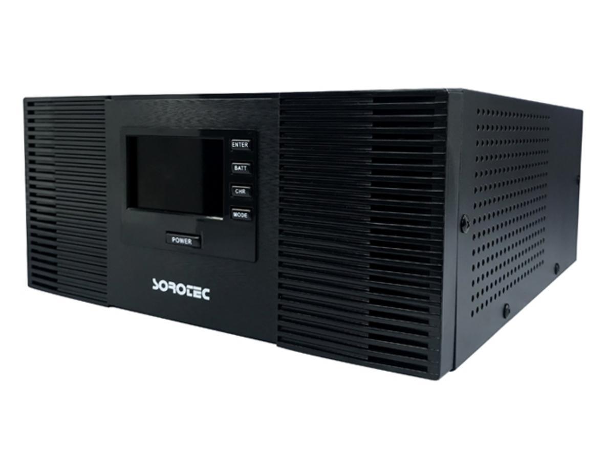 Bộ lưu điện UPS Sorotec IG1200 - 1.200VA với sóng sin chuẩn, phù hợp cho máy tính, camera và modem.