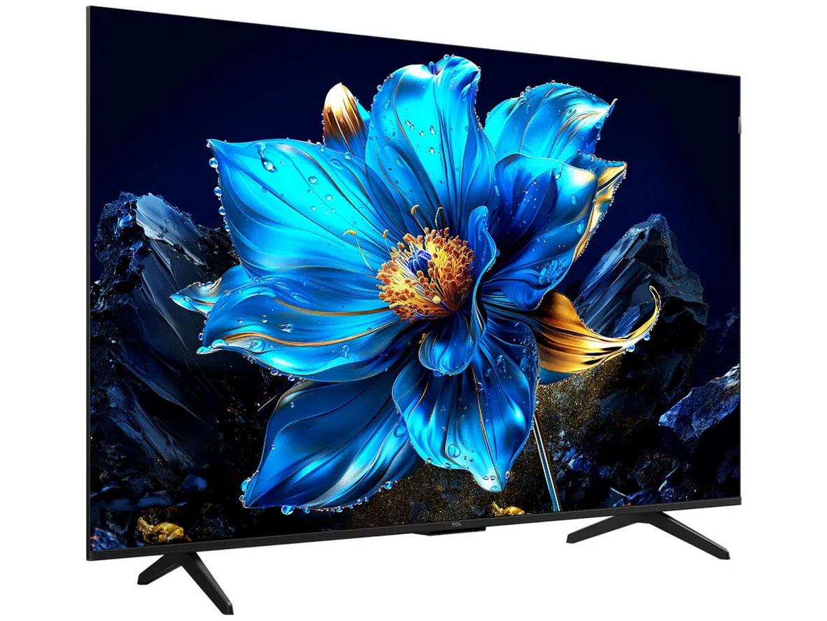 Viền hợp kim giúp TCL 43P7K trông chắc chắn và hiện đại hơn.
