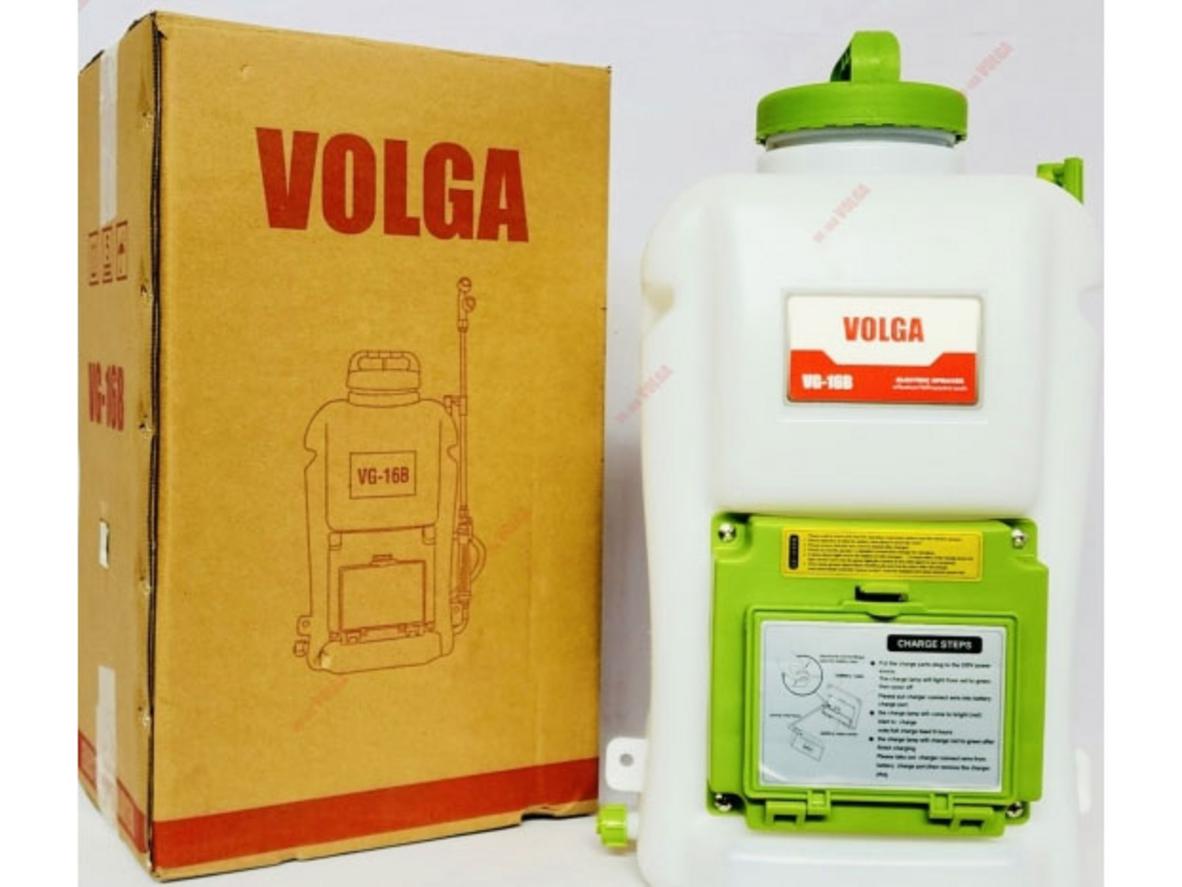 Volga VG-16B vận hành thực tế với bình 16 lít và cần phun inox.