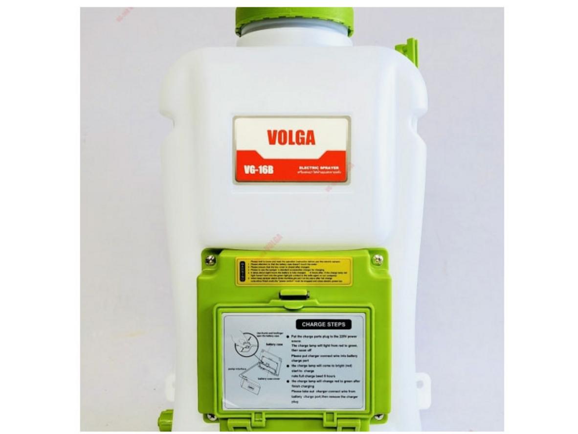 Bình 16 lít và trọng lượng khoảng 6kg giúp Volga VG-16B đeo lưng dễ hơn.