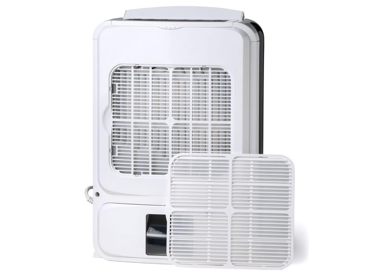 Bình chứa nước 2 lít và tự ngắt khi đầy giúp Woods WDD80 an toàn hơn khi dùng.