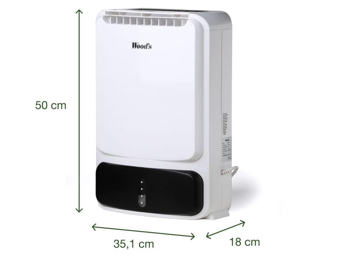 Độ ồn 50 dB của Woods WDD80 phù hợp cho sinh hoạt gia đình.