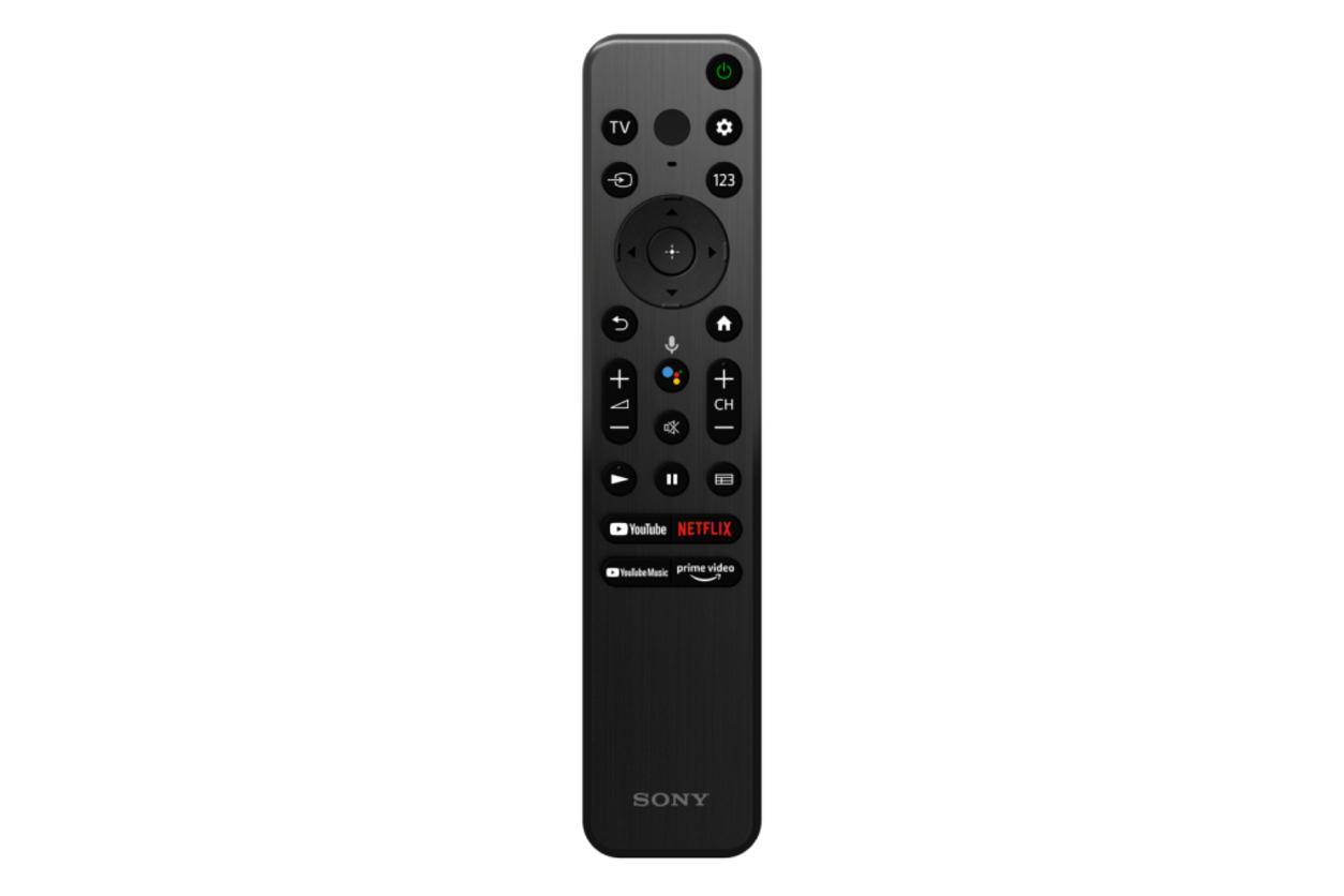 Thông số 75 inch 4K cùng chân đế nhôm, viền kim loại cho cảm giác cao cấp.