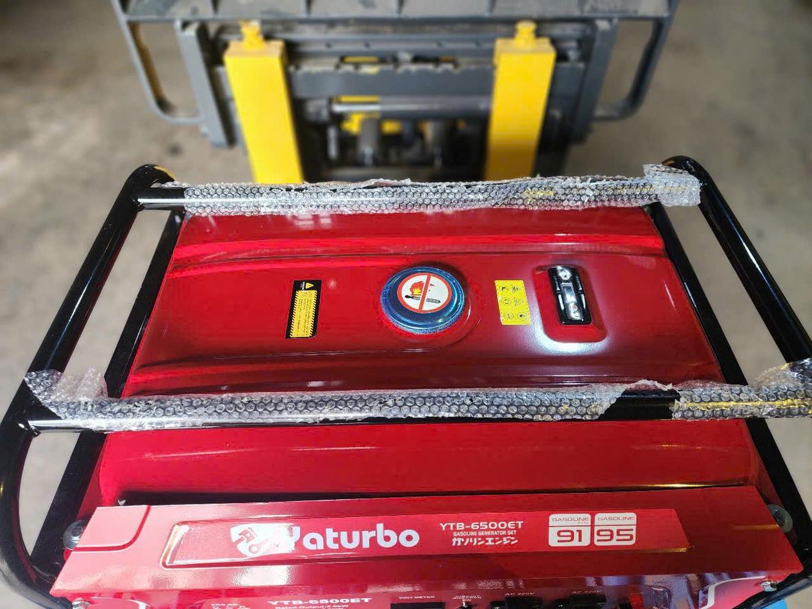 Công suất 5KW của Yaturbo YTB-6500ET phù hợp tải điện dân dụng và bán hàng nhỏ.