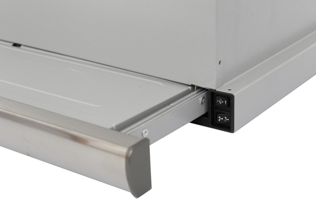 3 tốc độ hút và nút nhấn cơ học giúp thao tác nhanh, dễ hiểu