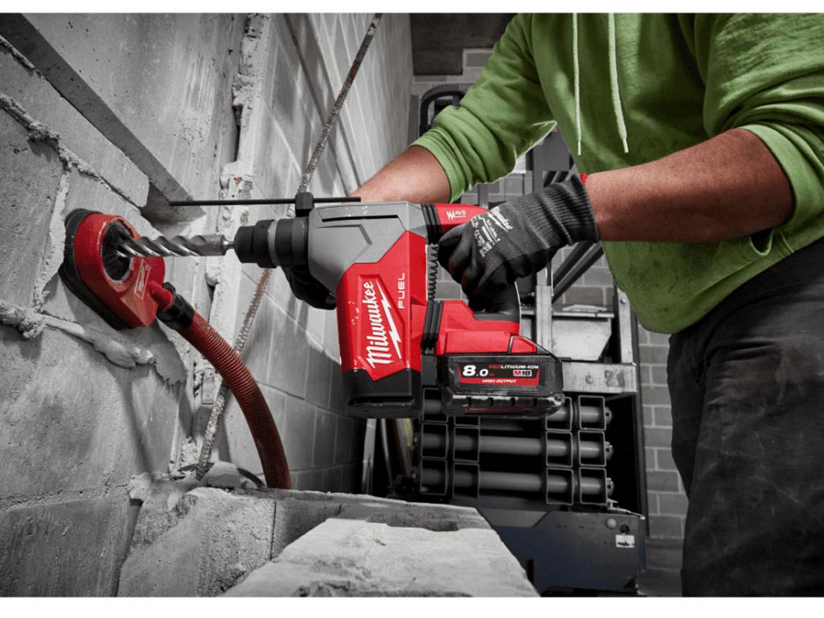 AUTOSTOP™ giúp giảm phản lực khi mũi khoan gặp thép hoặc bị kẹt.