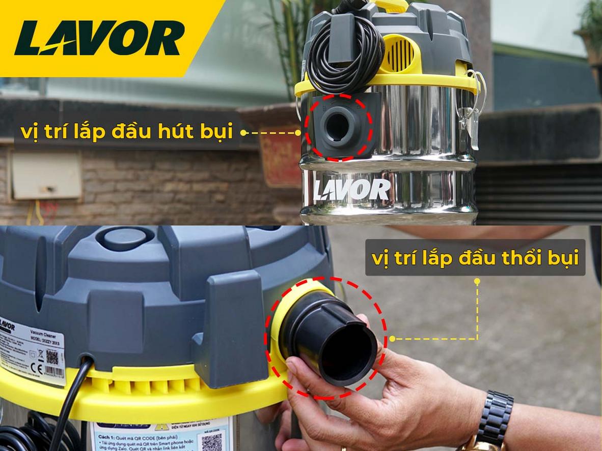 Vệ sinh thùng và phụ kiện sau khi hút ướt giúp máy bền hơn.