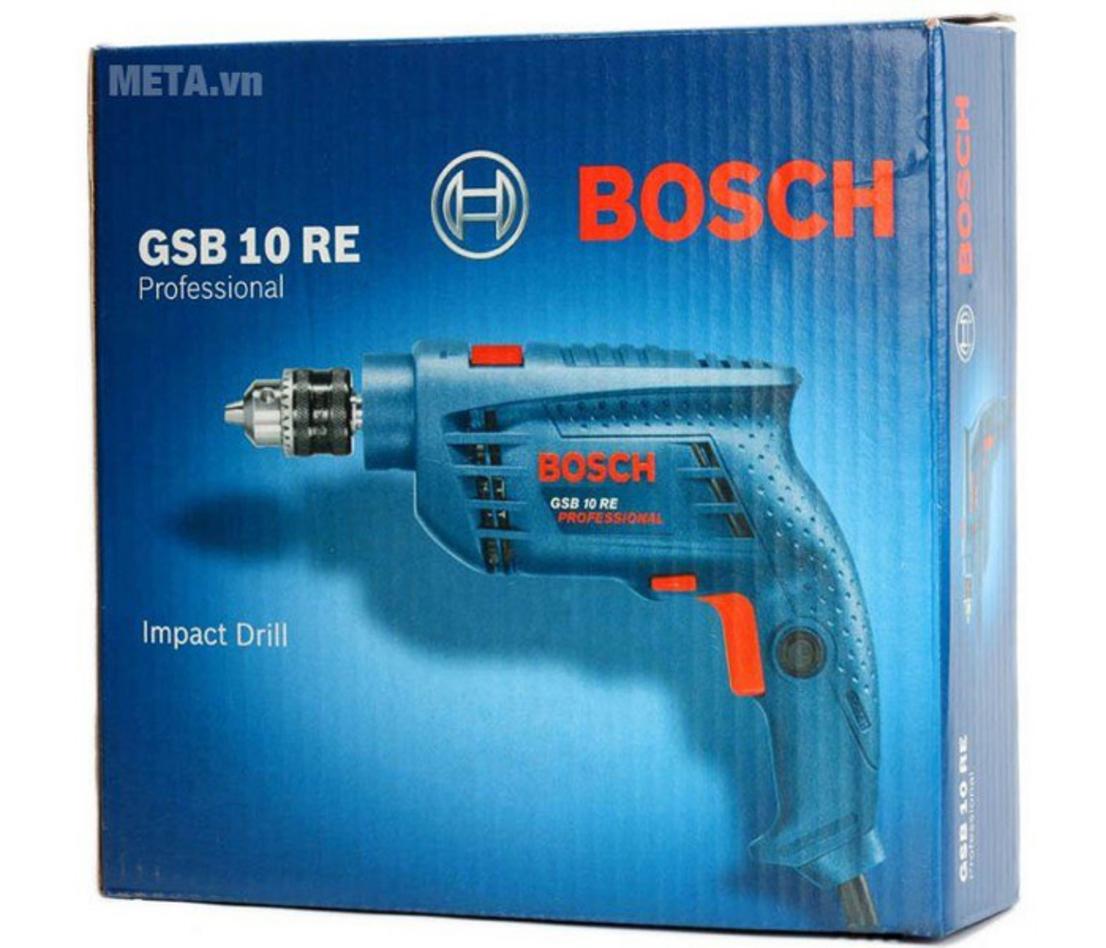 Đầu kẹp 1,5–10 mm và trọng lượng 1,5 kg giúp máy linh hoạt, dễ cầm.