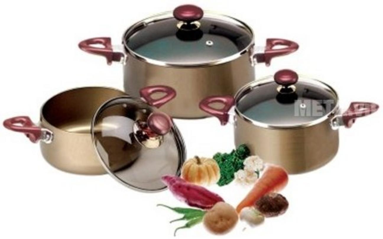 Chi tiết thiết kế và công nghệ anodized của bộ nồi Sunhouse SH8831QT
