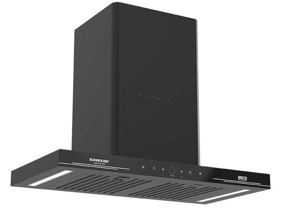 Công suất hút 1.400 m3/giờ giúp SHB72083 xử lý nhanh khói và mùi khi nấu ăn.