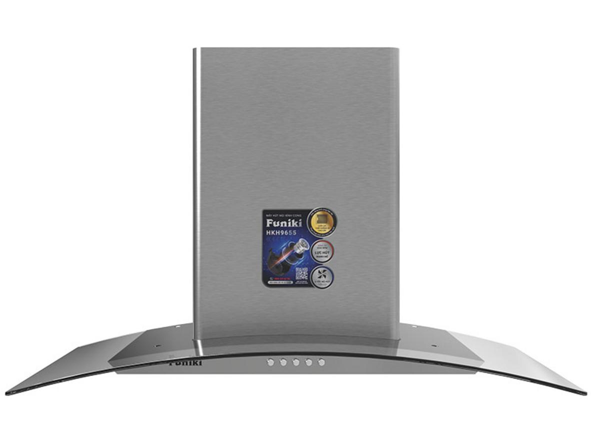 Công suất hút 750 m3/giờ giúp giảm khói và mùi nhanh trong bếp gia đình.