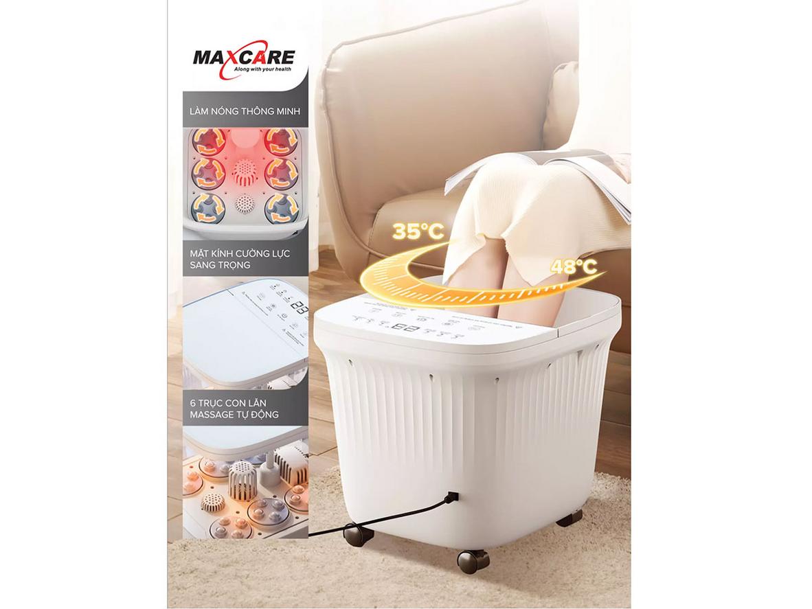 Hệ thống tự động đun và giữ ấm nước của bồn ngâm chân