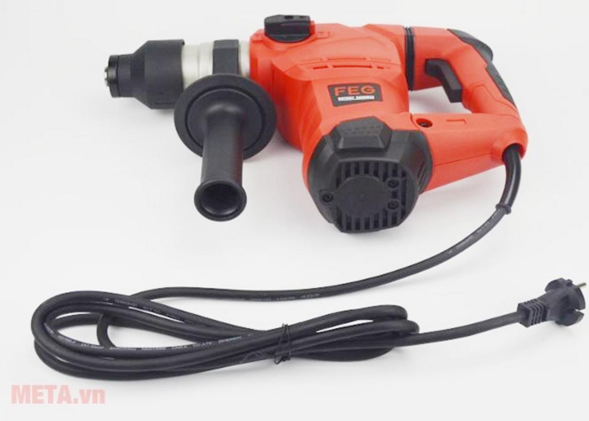 Khả năng khoan bê tông tối đa 32mm phù hợp công trình nặng