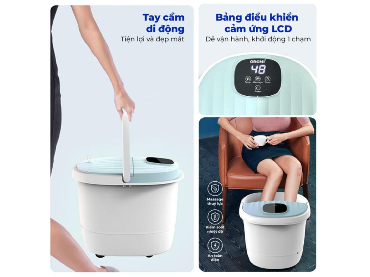 Công nghệ làm nóng nước và nhiệt độ 35-48 độ C