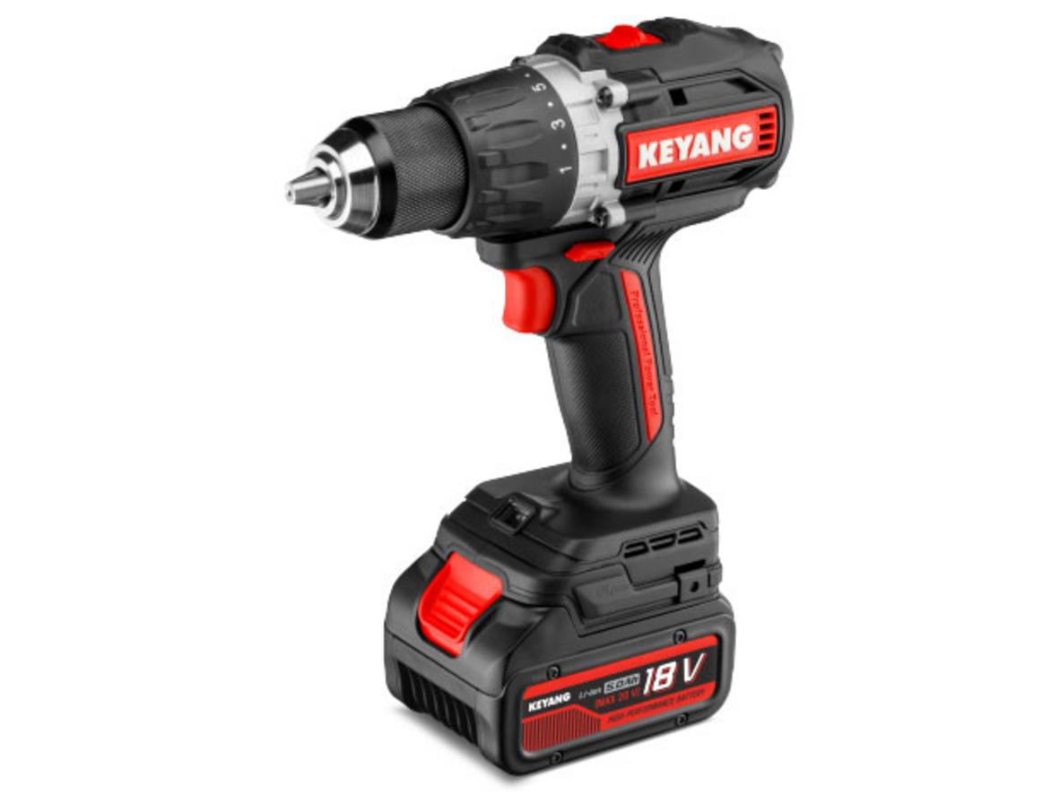 Test lực siết 100Nm của Keyang DD20BLH-100E trên vật liệu cứng.